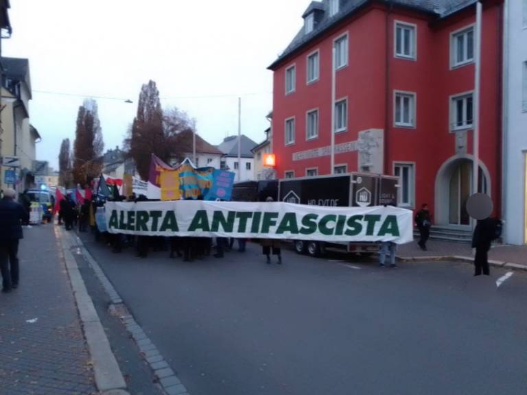 Die Demo ist auf der Abschlusskundgebung angekommen

#wun1811