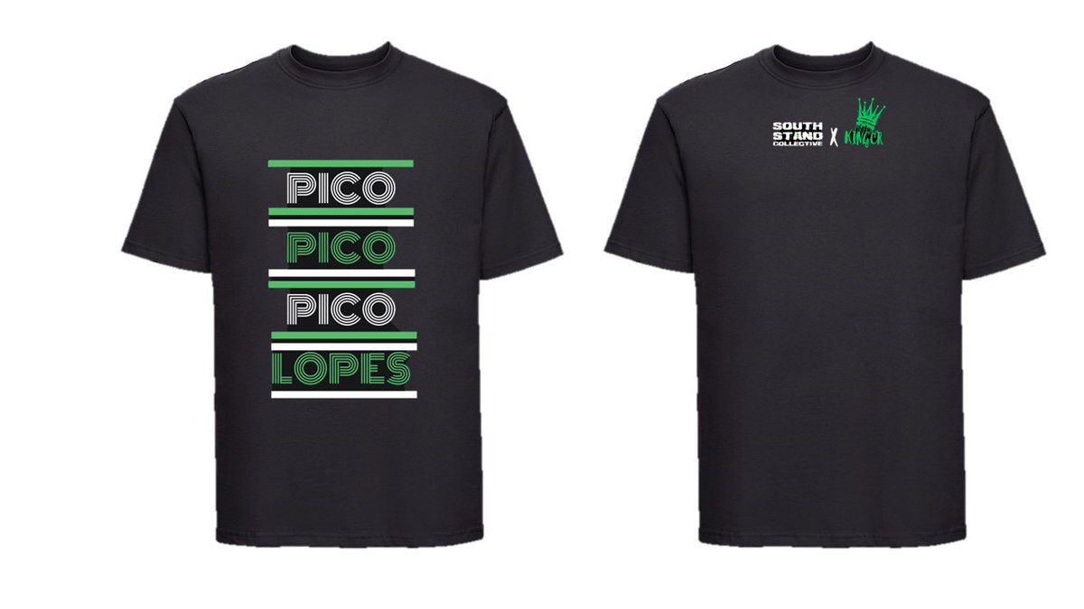 Our comrades at the @SouthStandColl have some merch! southstandcollective.bigcartel.com New @picolopes Tee ! Our good friend Pico signed 7 years ago today! **All money made on this will be reinvested into the SSC to help fund further fan led projects for all fans to benifit from**