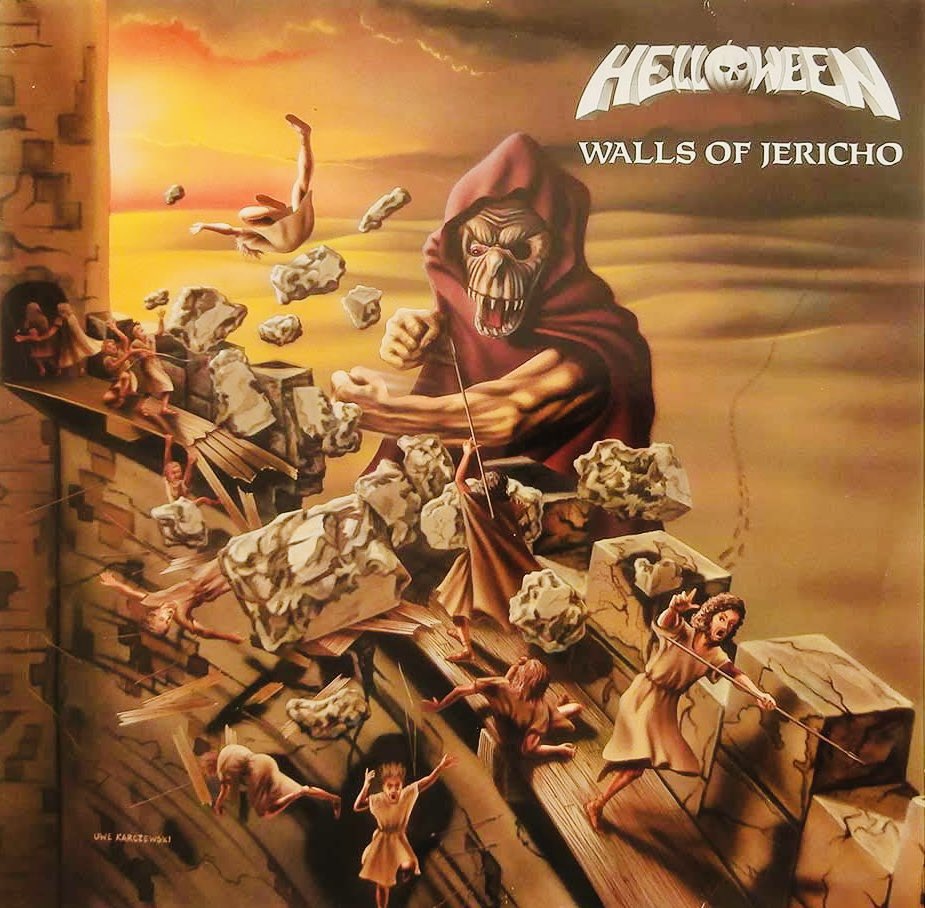 ThisDayInMETAL's tweet photo. Nov 18th 1985 #Helloween released the album "Walls Of Jericho" #Guardians #MetalInvaders #PhantomsOfDeath #HeavyMetalIsTheLaw #SpeedMetal
Did you know...
Professional wrestler Chris Jericho took his ring name and name of his submission maneuver from the title of this album. https://t.co/xznJkeYM8I