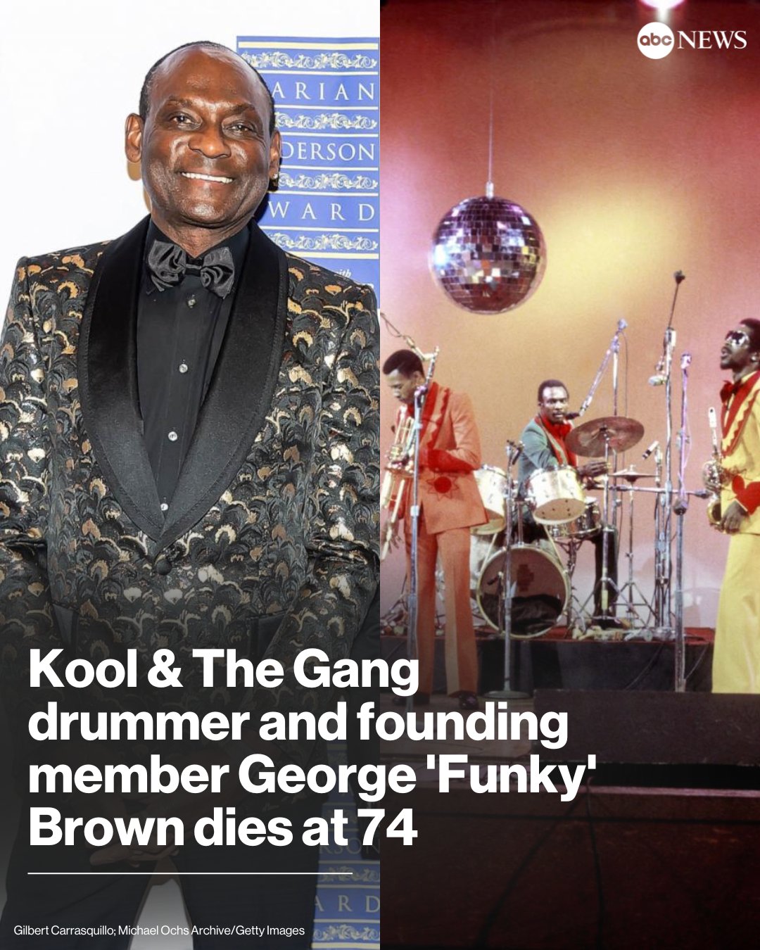 Kool & the Gang Drummer George 'Funky' Brown Dead at 74