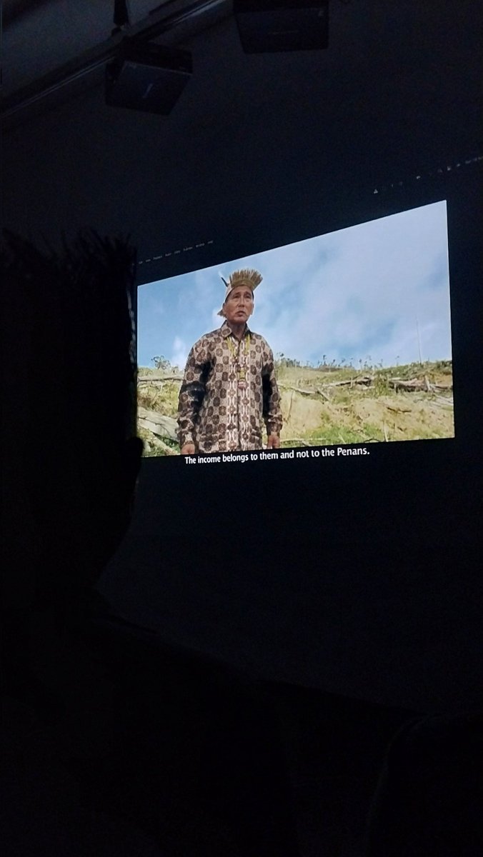 ShaqKoyok's tweet photo. Went to see the Indigenous Film screening at @ilhamgallerykl. Media suppression is a real problem for indigenous people to tell our story from the ground. But these brave films make sure that won't stop the creativity and ingenuity of storytelling! ❤️ #film @freedomfilmfest https://t.co/gQWIwaHUQE