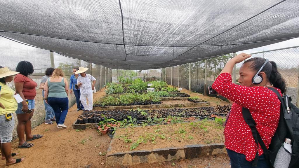 📣4th day in the @FO4ACP Regional #LearningRoute: the participants visited the Family Farming Cooperative of Canudos, Uauá and Curaçá (COOPERCUC) to learn about their use of sustainable practices and technologies to increase their production and income of the farmers. @IFAD