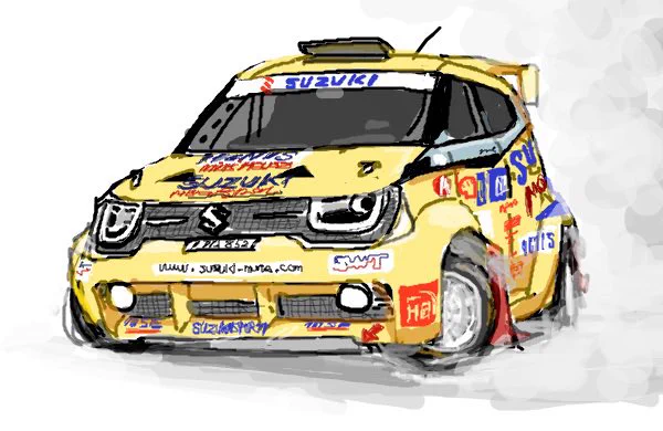 #みんなのラリーカーを見せてくれ嘘ラリーカーしかねえ 