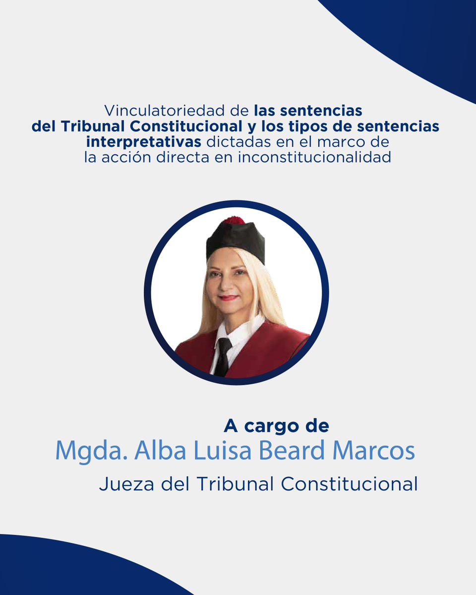 📹Este lunes 20 de noviembre sigue la transmisión en vivo a través de nuestras plataformas digitales.

Esta actividad forma parte del acuerdo de cooperación firmado por ambas instituciones el pasado mes de septiembre.

👥 <a href="/Farideraful/">Faride Raful</a> <a href="/ATaverasGuzman/">Antonio Taveras G.</a> <a href="/JoseDelCSavinon/">José del Castillo</a>