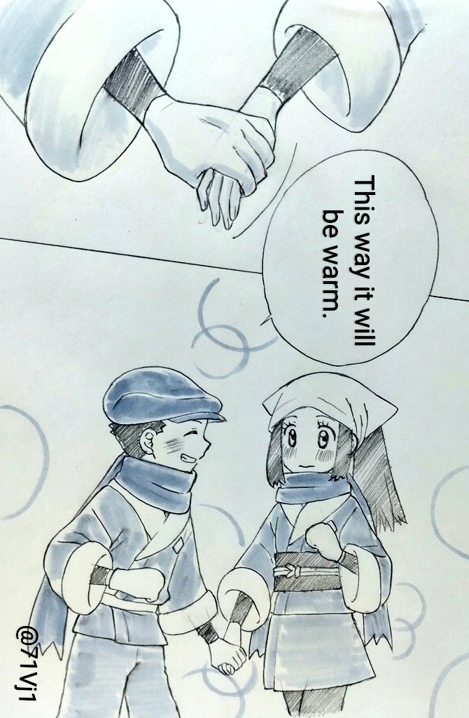 《テルショウ Rei&Akari》
『手を繋ぐ』1h+30分
初めてのワンドロ…全然勝手がわかりません!笑
※日本語版&英語版

#テルショウワンドロ 