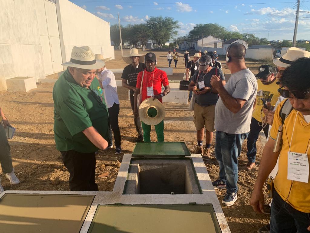 The Regional #LearningRoute continues in Brazil. In the 5th day, Farmers' Organizations visited the Cooperative of Rural Producers of Monteiro Ltda (CAPRIBOM) (1/3) @LuizBeduschi @FO4ACP @IFAD @FAOCaribbean @PROCASUR @EU_Commission @PressACP