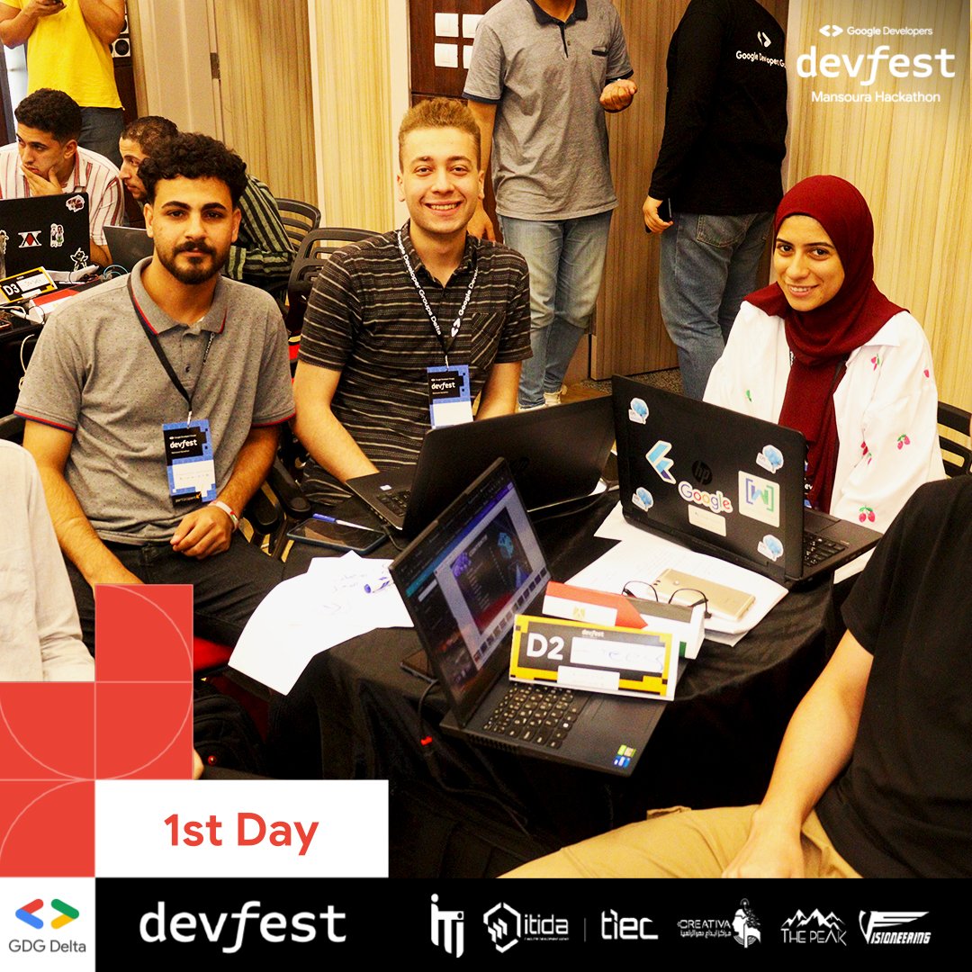 GDG_Delta's tweet photo. DevFest Mansoura Hackathon 2023 Teams π₯π₯
@Nour_BOUAYADI @Akram_Zeyada @googledevgroups @GoogleArabia
#TechInnovation #DevFestMansouraHackathon2023 #DevFest2023 #DevFestMansoura2023 #DevFestNewStyle #NewStyleMansoura23 #GDGDelta #WTMDelta #freepalestine https://t.co/QfPIZzvOfs