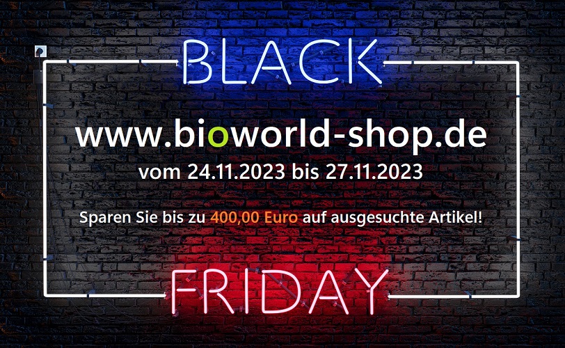 bioworld2023's tweet image. 🌟 BLACK FRIDAY bis CYBER MONDAY SALE! 🌟  
Entdecke unschlagbare Rabatte bis zu 400,00 Euro auf ausgewählte Artikel! 🚀  🎁 Spare jetzt – Feier den Shopping-Rausch! 🎉  🔥 Nur gültig vom BLACK FRIDAY bis zum CYBER MONDAY!  🚀 Verpasse nicht die besten Angebote des Jahres! 🚀