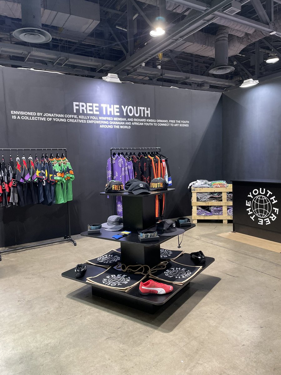 Free The Youth reimagined the Ghana Black Star Gate for <a href="/ComplexCon/">ComplexCon</a> 2023

Catch us here today and tomorrow for our exclusive collections at Complexcon Long Beach, California, Booth #B3