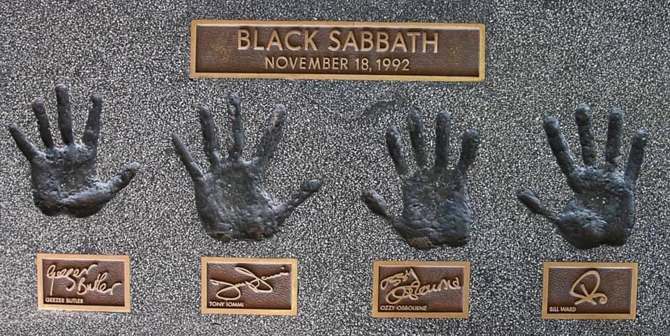 BlackSabbath's tweet photo. November 18, 1992
Inducted to the Los Angeles Rock Walk https://t.co/nGRCEeZMeP