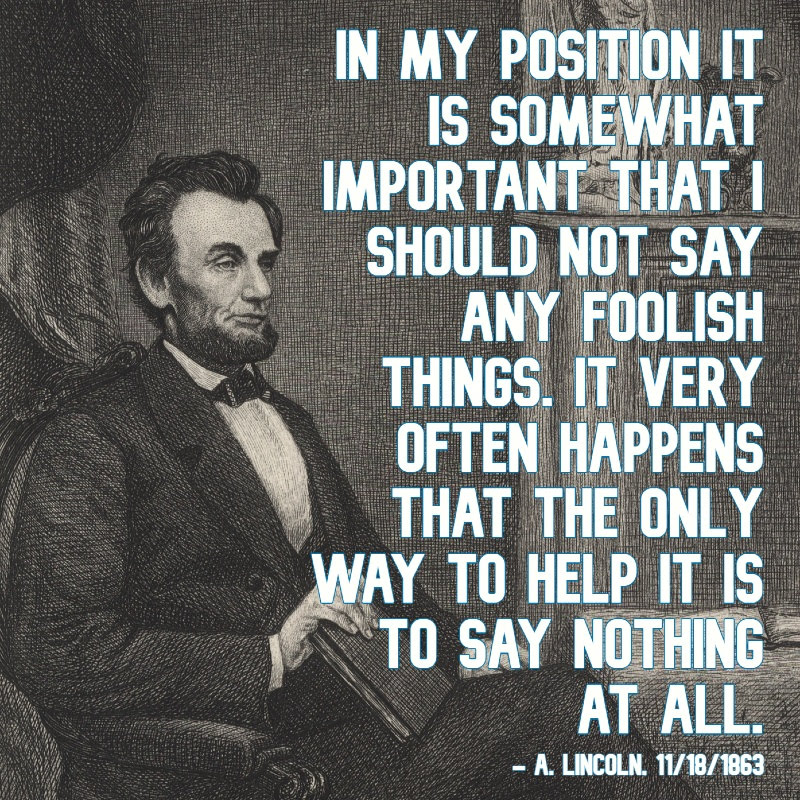 #OnThisDay in 1863, #AbrahamLincoln traveled to Gettysburg, Pa., where he was scheduled to deliver a speech the next day. In the evening, a crowd gathered and requested that he speak. Lincoln declined with a joke.

Source: ow.ly/1owL50Q925X