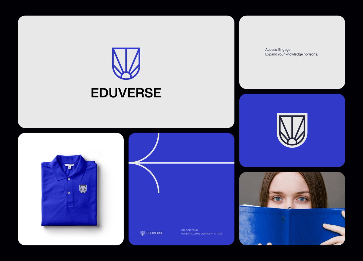 Day 12 of Day 30 Logo design challenge    

Brand name- Eduverse
Type- Monoline logo
Industry- Education

Eduverse is an innovative online education platform that provides a vast array of courses,tutorials, and learning resources across diverse subjects and skill levels.