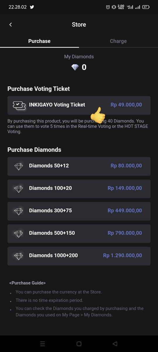 iluvthracha's tweet photo. HELP RT PLEASE 

‼️PREPARE FOR INKIGAYO LIVE VOTE‼️
• Install the app — Superstar X
• collect the rubies (watching ads or purchase diamond it cost 3-5$ for 5 vote ticket) 
• max 5 vote/account 
1 vote = 50 rubies, we need 250 rubies to maximalize voting
#LALALALA_Rescue https://t.co/3K9qitpuag