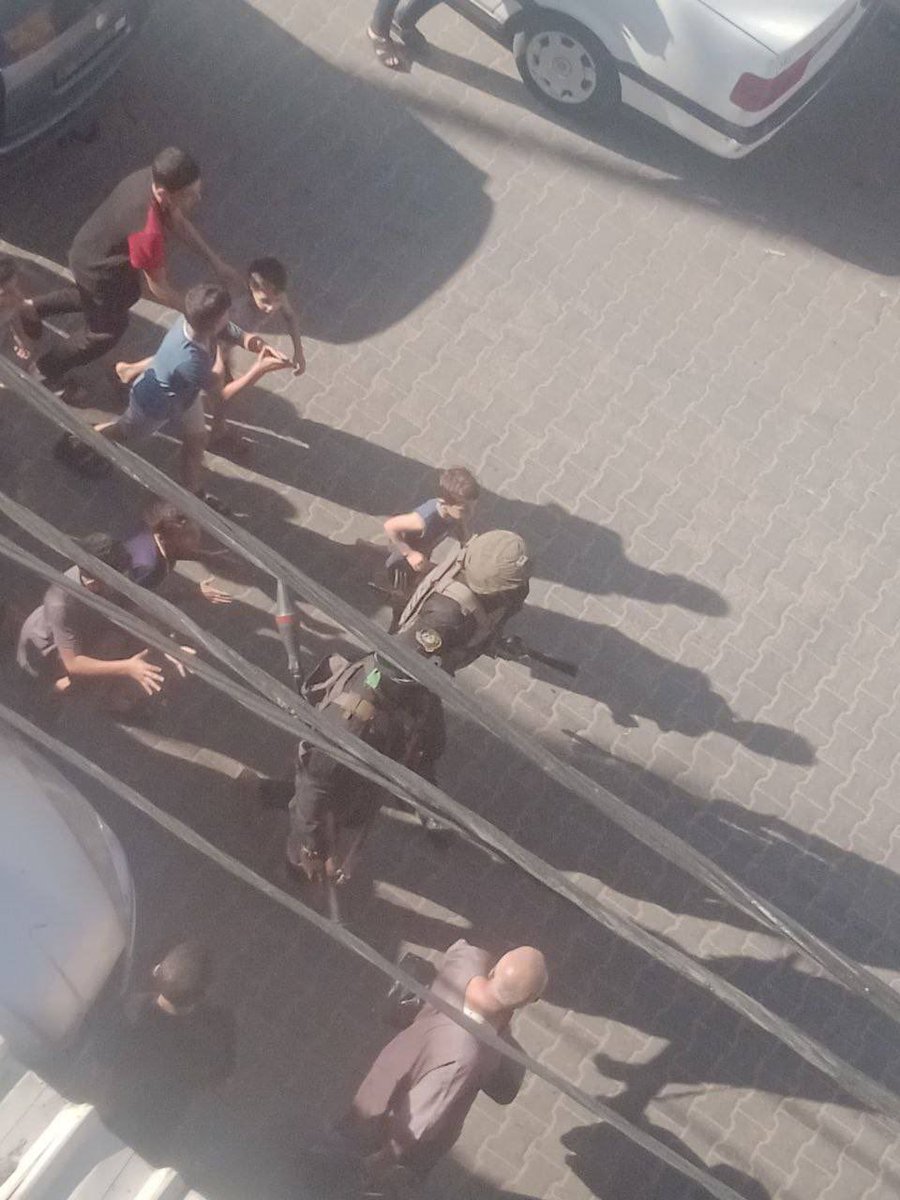 I guess their protecting the children and not using them as human shields.