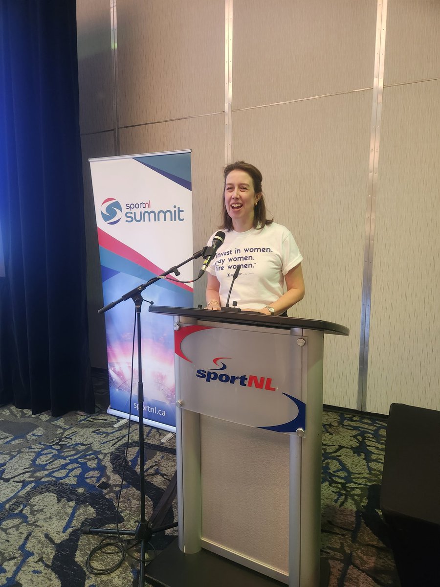 Next up on our SportNL Summit conference agenda is our luncheon session with Allison Sandmeyer-Graves. She informs our SportNL Summit attendees about what the path towards safer and more inclusive environments for women and girls in sport looks like.