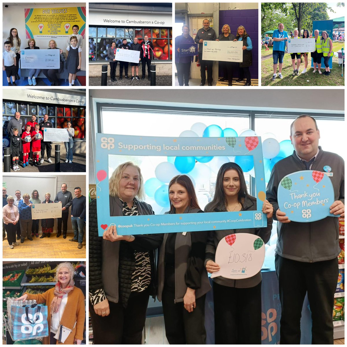 Daniel McKenzie (@daniel_mck) on Twitter photo Todays donation of £7418 to our 3 local causes also took Stirling <a href="/coopuk/">Co-op</a> stores through the £10k barrier of community support for 2023 with 12 local causes and groups receiving donations totalling £10,318. An amazing total! <a href="/peterpalm18/">Peter Palmer</a> <a href="/andybDGM/">Andy Baird</a> <a href="/KateGraham03/">Kate McCrae Graham</a> <a href="/CharlieMcarthur/">Charlie McArthur</a> Todays donation of £7418 to our 3 local causes also took Stirling <a href="/coopuk/">Co-op</a> stores through the £10k barrier of community support for 2023 with 12 local causes and groups receiving donations totalling £10,318. An amazing total! <a href="/peterpalm18/">Peter Palmer</a> <a href="/andybDGM/">Andy Baird</a> <a href="/KateGraham03/">Kate McCrae Graham</a> <a href="/CharlieMcarthur/">Charlie McArthur</a>