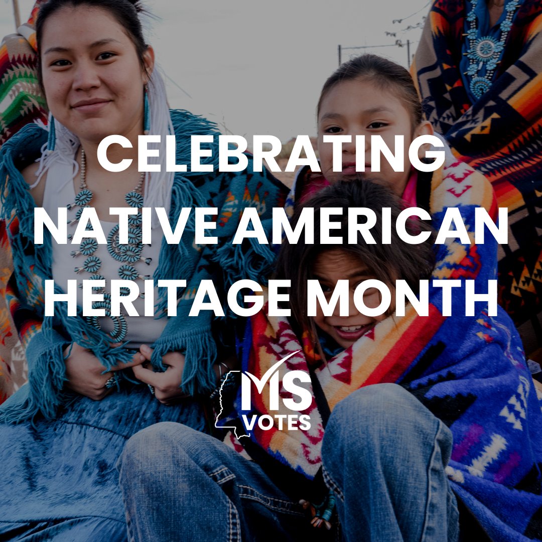 MSVotes's tweet image. 🗳️✊ Amplifying Indigenous Voices: Native Americans have a profound impact on shaping our nation. As we celebrate Native American Heritage Month, let's also acknowledge the importance of their voices in the democratic process. Every vote counts!

#MSVotes #NativeVotes
