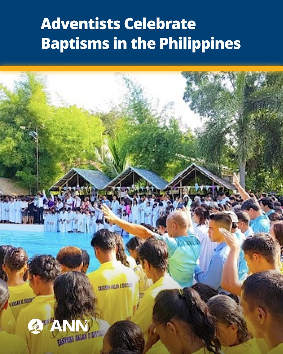 adventistnews's tweet image. On this #newsrecap, #Adventists in the #Philippines celebrate successful evangelistic efforts and hundreds of baptisms. #ANN 

Read more. adventist.news/news/adventist…