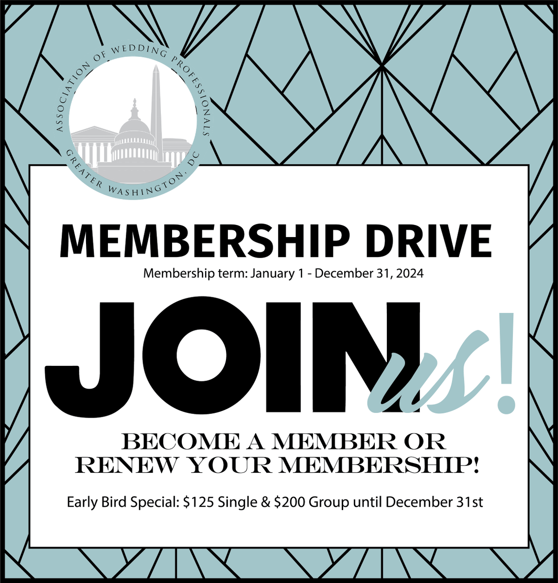 AWP_DC's tweet photo. JOIN US! Become a  Member or Renew your Membership! Membership Drive opens November 15th. Early Bird Special Rates: $125.00 (Single) Individual | $200.00 Group Memberships until December 31st. ⁣
If you have any questions, don't hesitate to email info@awp-dc.com https://t.co/8Sw4dUDouX