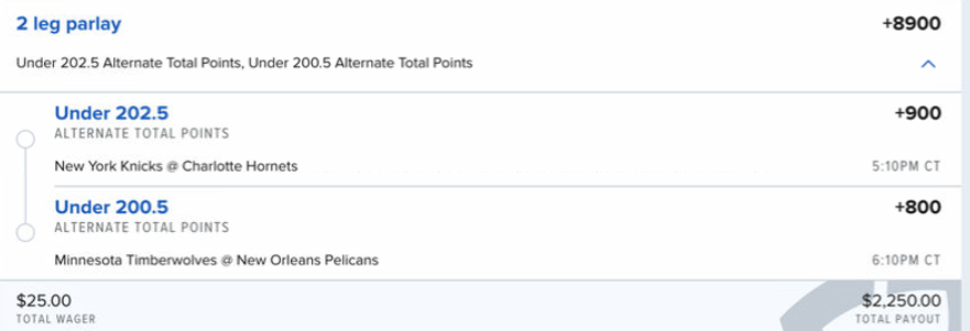 EdgePlayBook's tweet photo. #BetInPublic #100DayOfParlayChallenge #Day51 part 2. Tally after 50 days of betting +$879.65 #NBA #LowScoring #FatTail #NormalDistribution #Bricks 🧱 https://t.co/zmLsfM0sOg