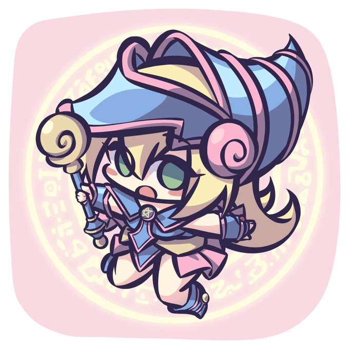 「dark magician girl blush stickers」Fan Art(Popular)