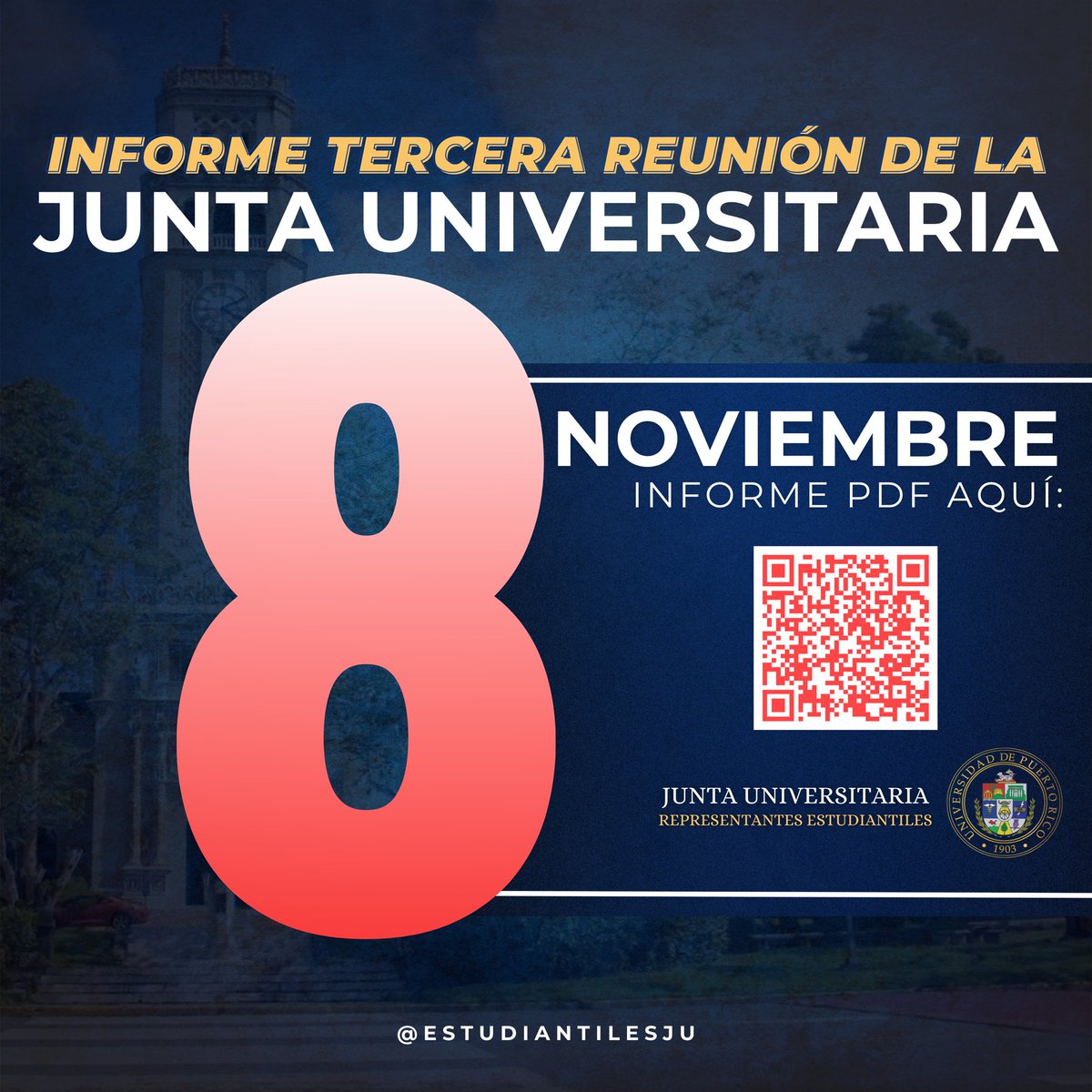 Representantes Estudiantiles Junta Universitaria tweet media