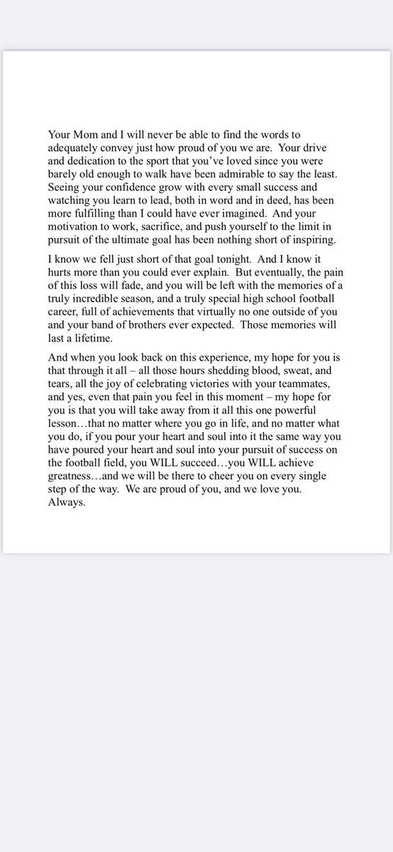 And to my son, <a href="/EmmittPeters8/">Emmitt Peters</a>: