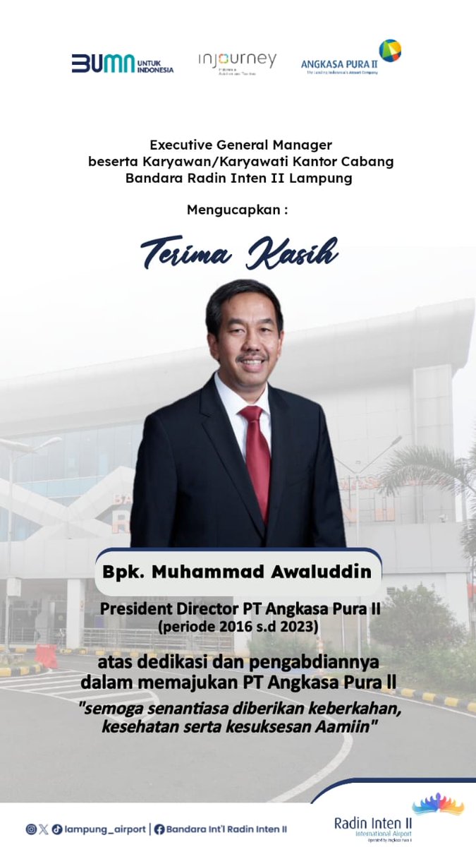 Radin Inten II International Airport tweet media