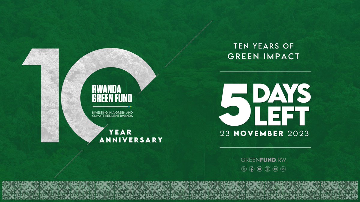 GreenFundRw's tweet photo. �� With just 5 days to our anniversary, we're exploring @nyandungupark: A sanctuary where conservation and community converge. 🐦 

Employment opportunities 🌱
Thriving wildlife 🦜
Eco-education &amp; tourism 🚀

#10YearsofGreenImpact 🔟🌿

https://t.co/HFNkzuWLUa https://t.co/BJeZXmyUqS