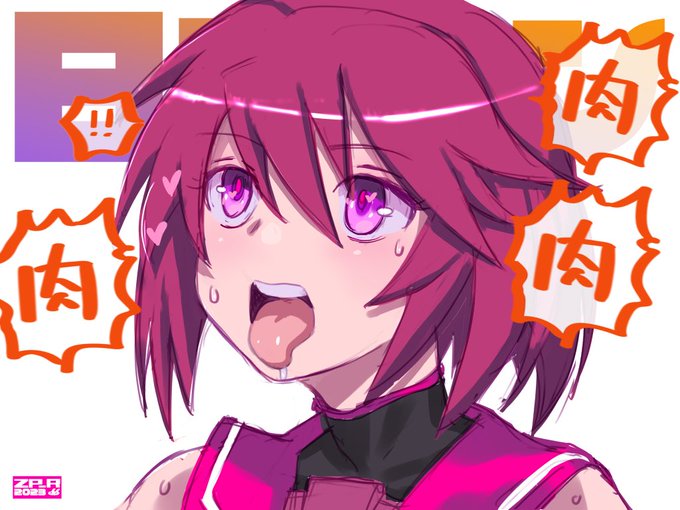 リンちゃん🆚肉 