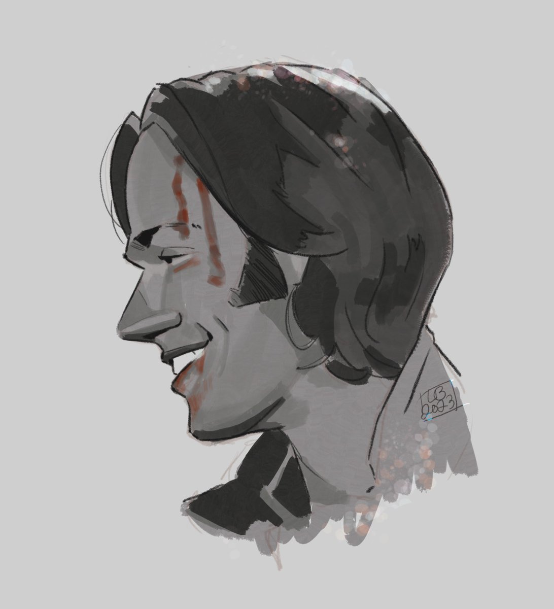 eltonhours's tweet photo. This is actually my
Most recent drawing. I’ve had a rough few months, so it’s been hard to keep the creativity up, but drawing Sam helps

#samwinchester #spn #Supernatural https://t.co/LDextaUTcY