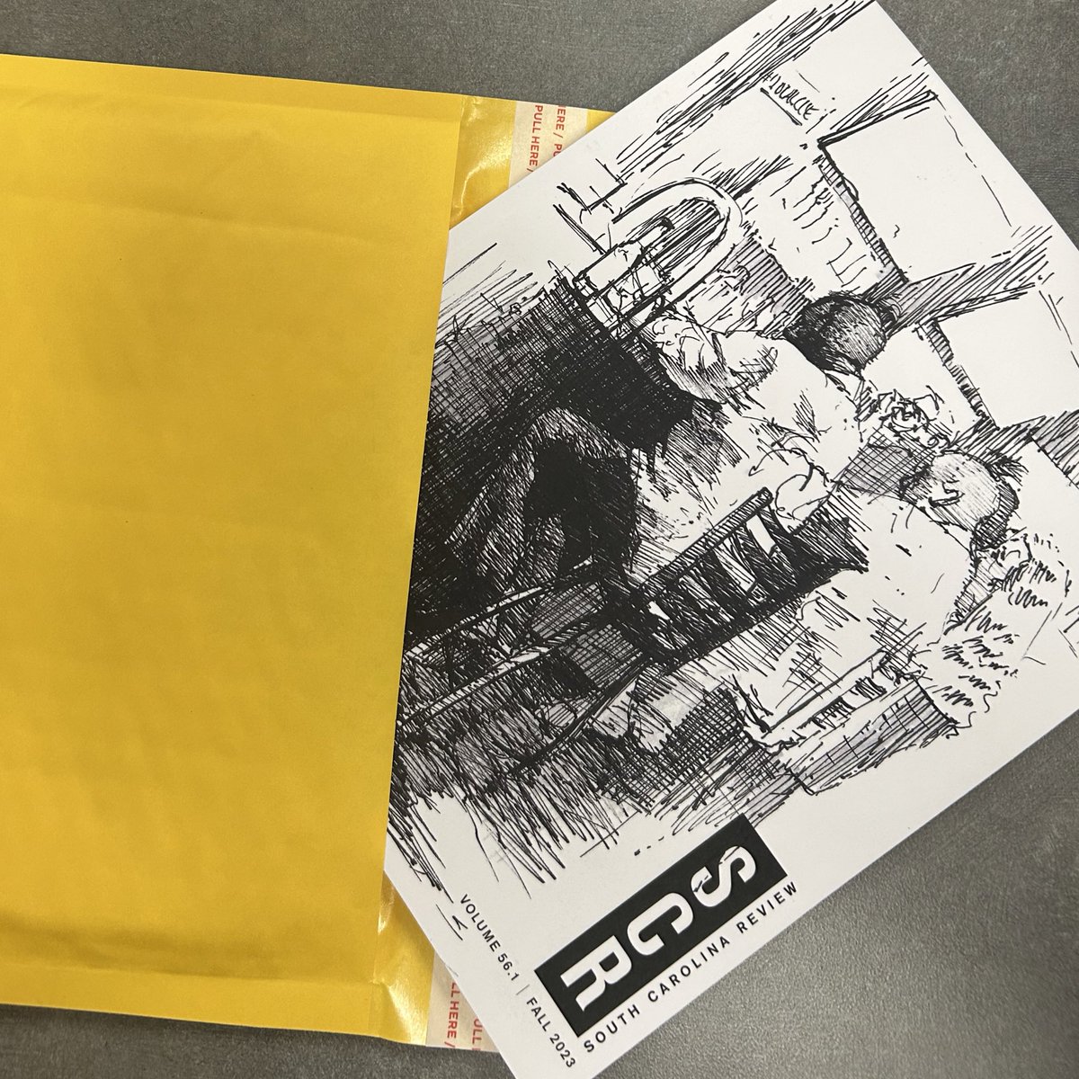 Check your mailbox soon…yesterday some of the SCR team prepared mailings of issue 56.1! 📮We are so excited for you to read this issue✨

#literarymagazine #poetry #fiction #reviews #southcarolina #editing #mailing