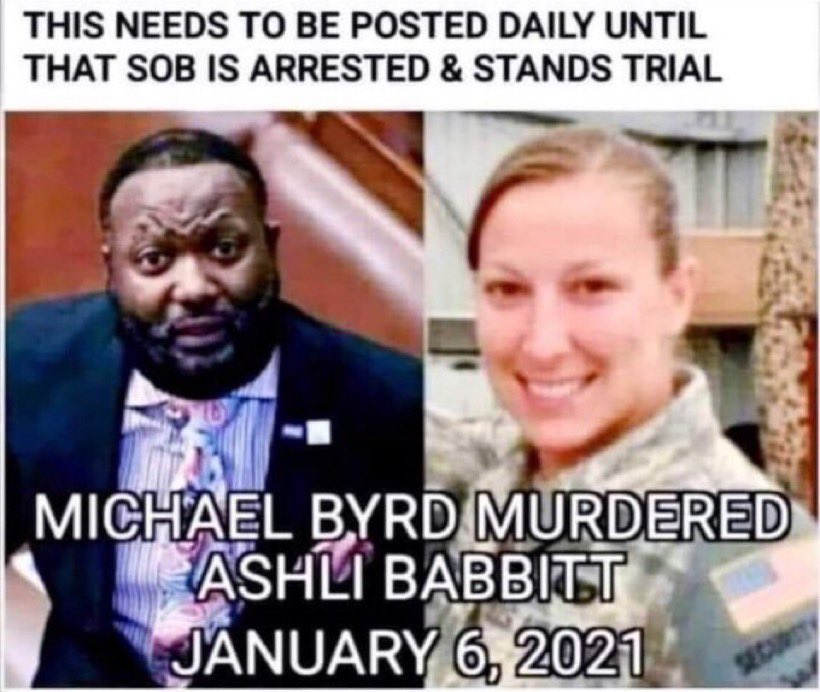 <a href="/1DeplHonkey/">🦌🐖 Deplorable Honkey 🎣🦃</a> <a href="/Cubsflag1/">James</a> The only weapons at the Jan 6 event were law enforcement. One cop killed an unarmed girl.
Justice for Babbit!