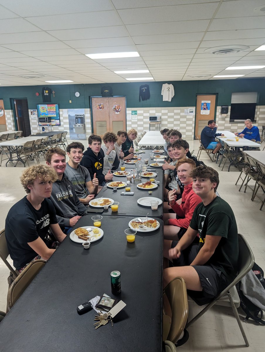 Great in squad scrimmage to finish up week one followed up with team breakfast. Pretty good start, very competitive group of guys here!
