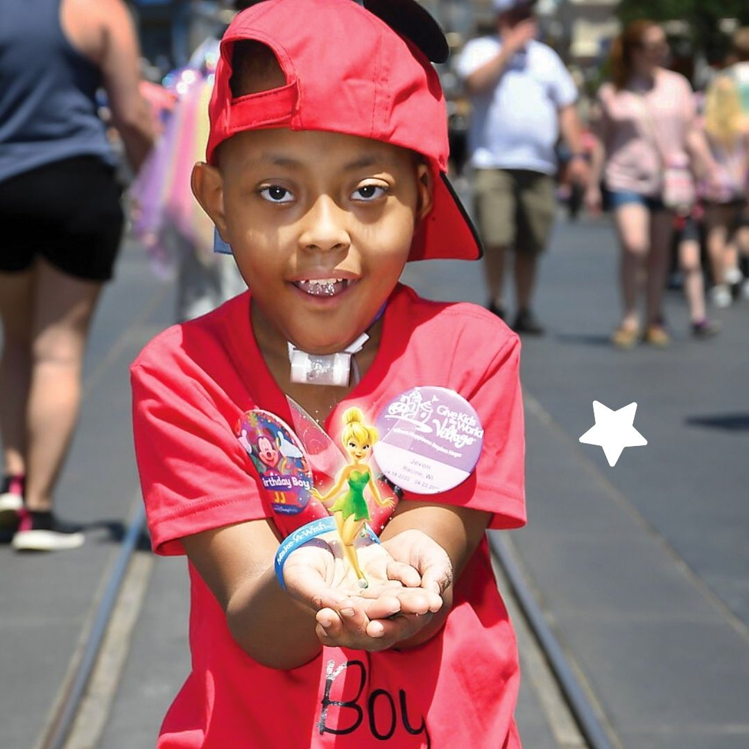 Happy birthday, Mickey Mouse!🥳 Watching Mickey Mouse on TV helped Jevon pull through his treatments, so he wished to visit him at @WaltDisneyWorld. “We will always treasure this experience.” – Jevon’s mom🌟 Learn more: wish.org/Disney #DisneyWishes @makeawishwisconsin