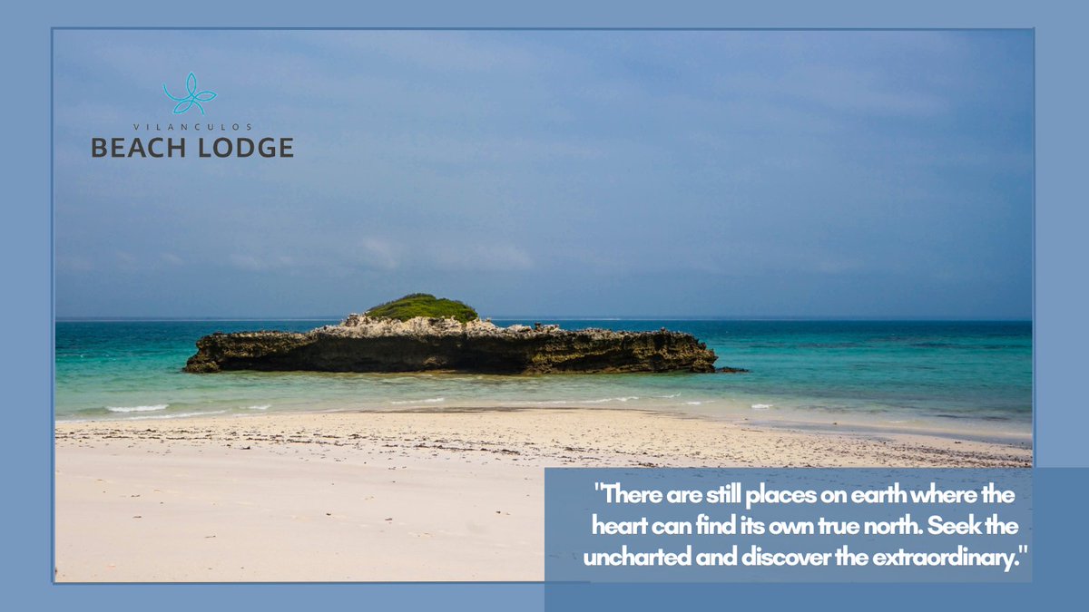 vbl_lodge's tweet photo. "There are places where the untouched beauty of the world still exists, where the magic of nature dances undisturbed." #VilanculosBeachLodge #BazarutoArchipelago #IslandLife https://t.co/x1vM4Ybc4S