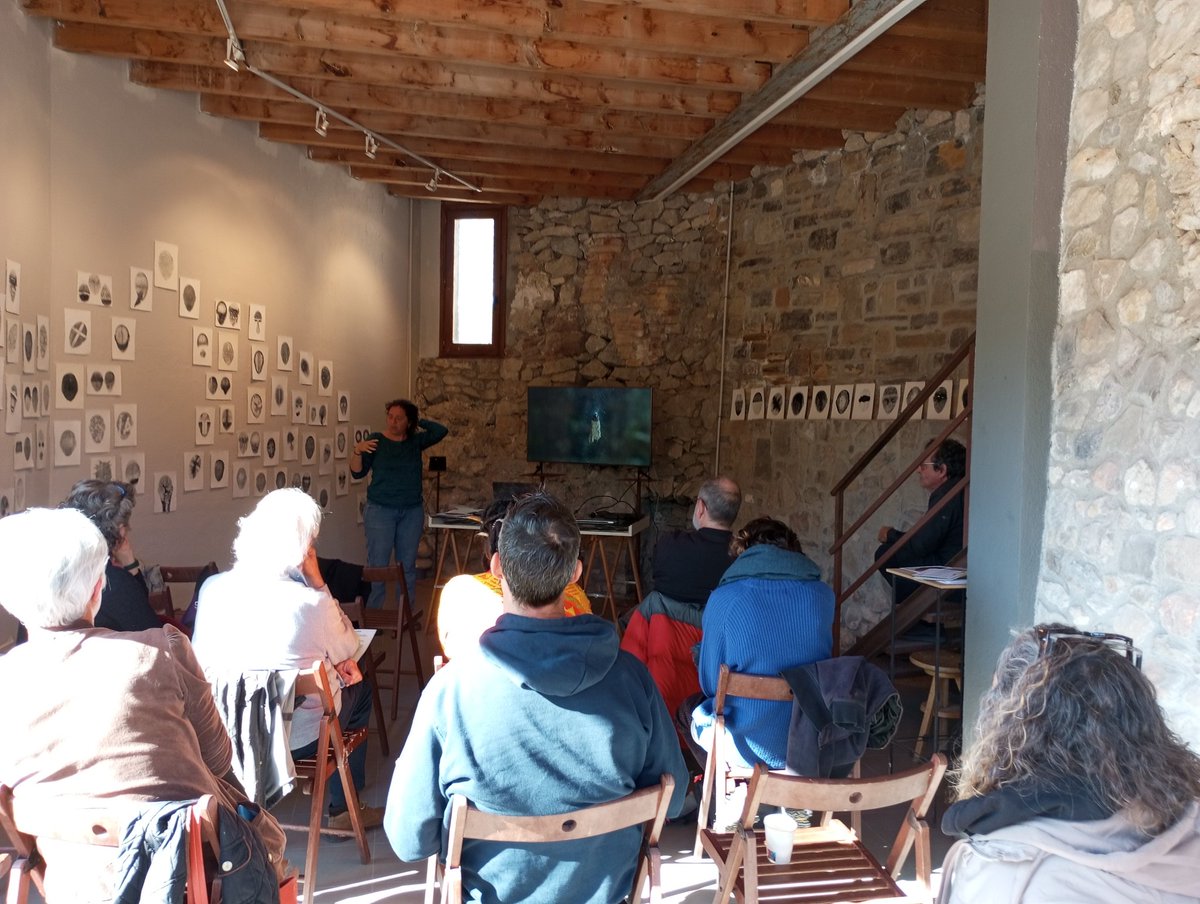 CACiS_'s tweet photo. Jornada del Clima amb José Albelda, Rosa Binimelis, Joan Vendrell, Paula Vicente i Walla Capelobo ens han endinsat en diferents mirades d'una situació límit que hem d'afrontar per decréixer. https://t.co/hCVv1iqySs