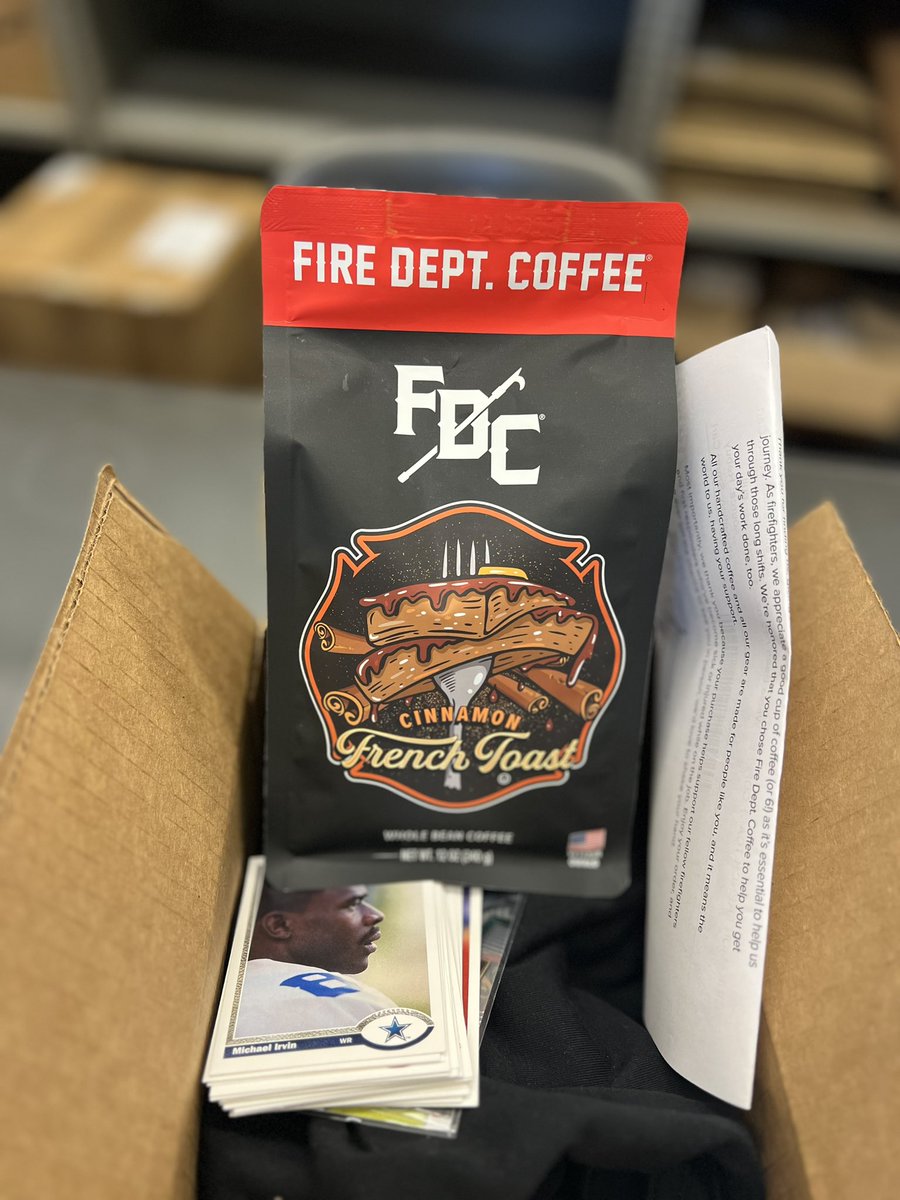 Today was a good day <a href="/firedeptcoffee/">Fire Dept. Coffee</a>