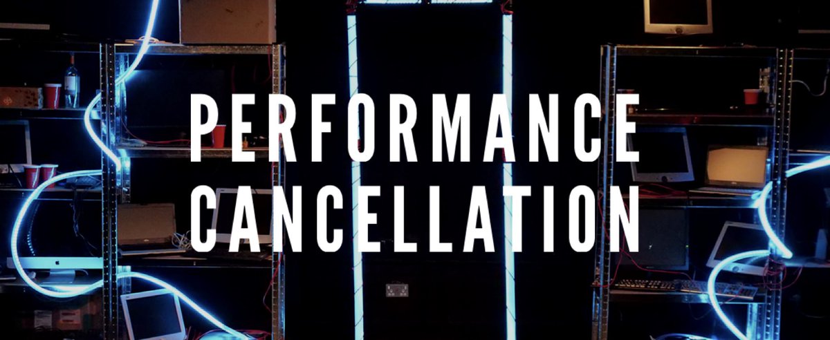 We’re sorry that due to the indisposition of a cast member we have had to also cancel this eve’s performance of #RedPill from @BlueBarProd. The Box Office have contacted all affected ticket holders about exchanges / refunds Next week’s performances remain scheduled as planned.
