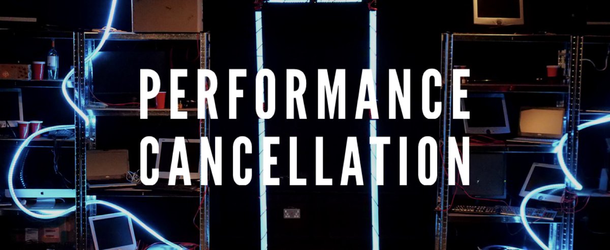 We’re sorry that due to the indisposition of a cast member we have had to also cancel this eve’s performance of #RedPill from <a href="/BlueBarProd/">Blue Bar</a>.

The Box Office have contacted all affected ticket holders about exchanges / refunds

Next week’s performances remain  scheduled as planned.