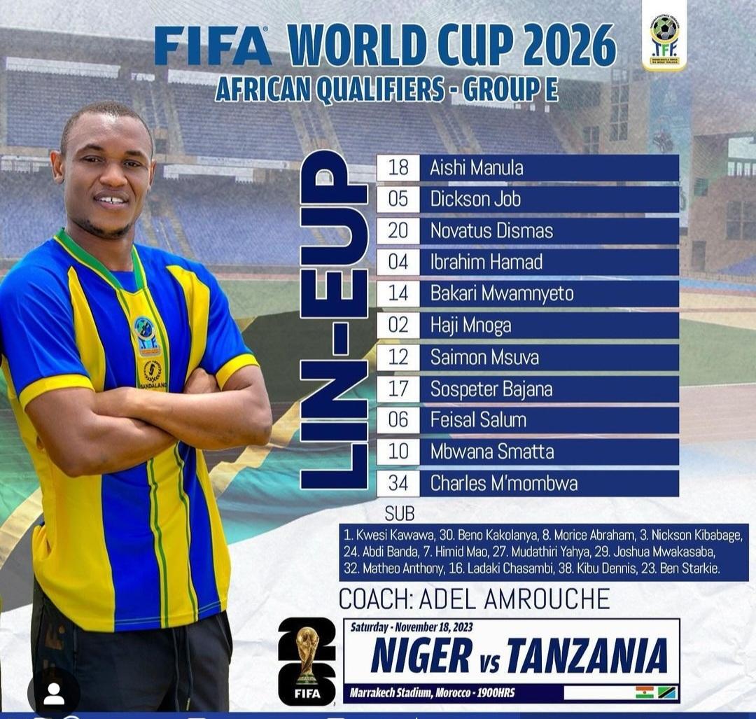 Niger 🇳🇪 vs Tanzania 🇹🇿