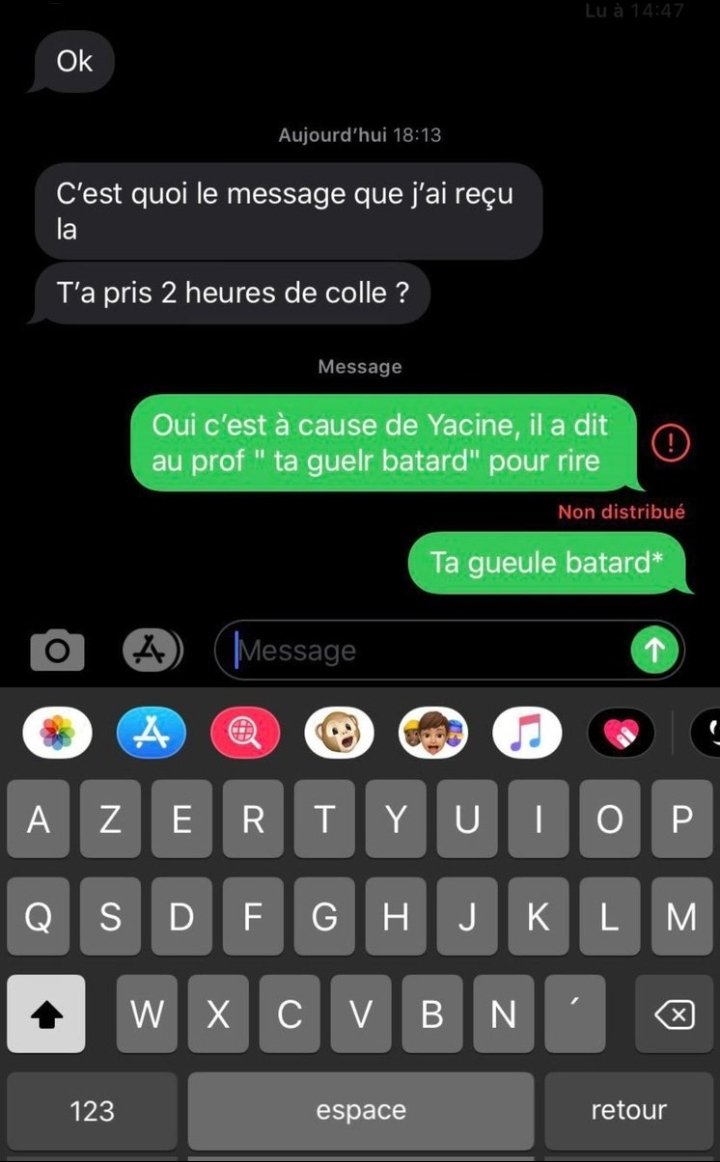 [THREAD]: LES PIRES CONVS AVEC PAPA ET MAMAN !!