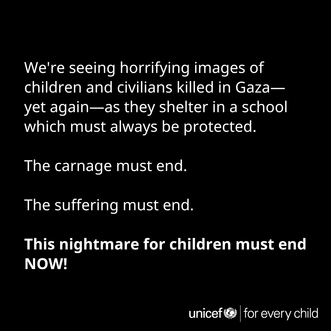 This nightmare for children must end NOW!