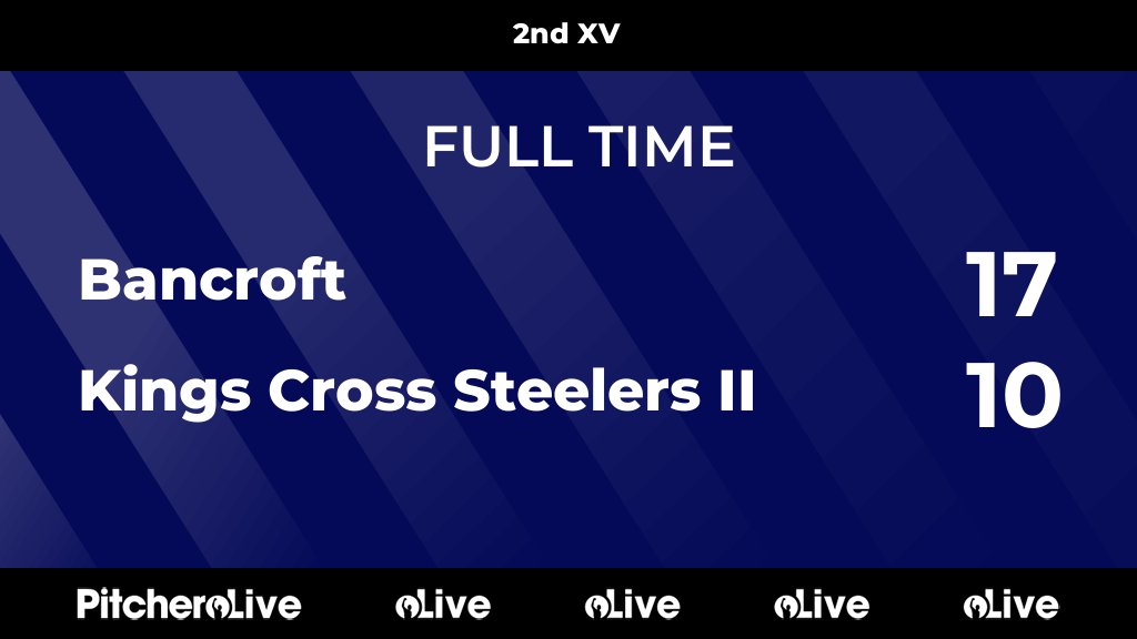 KXSteelers's tweet image. FULL TIME: Bancroft 17 - 10 Kings Cross Steelers II
#BANKIN #Pitchero
pitchero.com/clubs/kingscro…