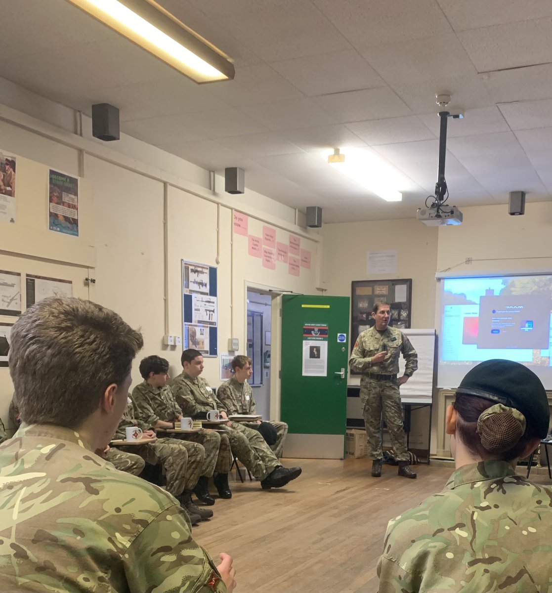 Welcome back to <a href="/ACFDevon/">Devon ACF</a> to @ColCadetsACF visiting the Red Star Leadership cadre.