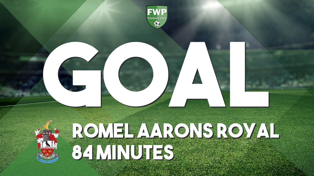 GOAL: Grays Athletic 0-2 BRENTWOOD TOWN - Romel Aarons Royal (84') #IsthmianLeague fwp.co/AcuJEM