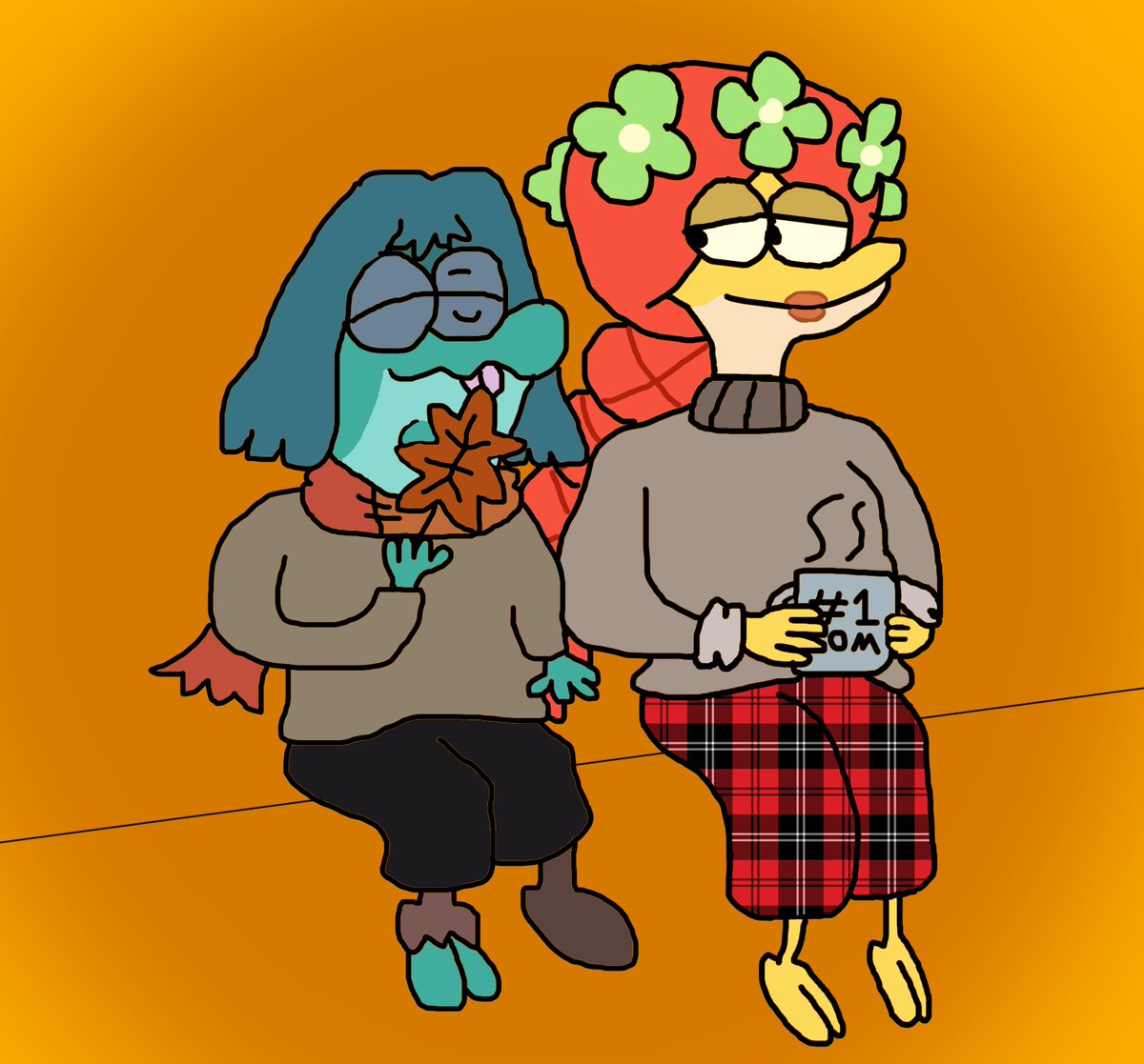 Standrew730's tweet photo. pssst i have a cozy fall wallicia art if anyone wants it
#Wallicia #Amphibia https://t.co/VVH09IuTFX