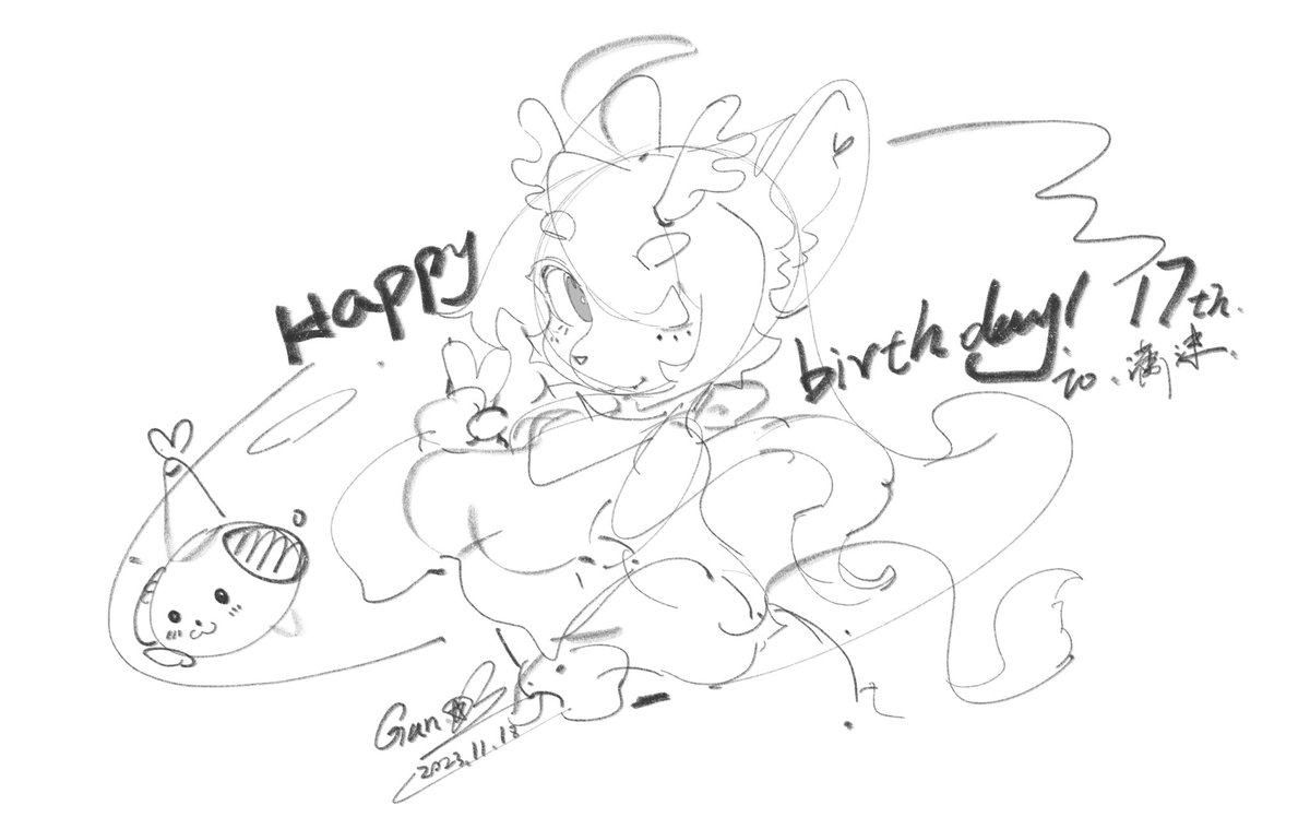 第一次过一个这么开心的生日啊啊啊啊啊！！！😭😭😭太感谢大家的礼物了，谢谢<a href="/HVahavaj/">GAN阿感</a> 的赠图哇呜呜呜呜呜呜孩子真的看哭了啊啊啊……🥺❤️❤️❤️❤️❤️❤️❤️❤️❤️❤️❤️