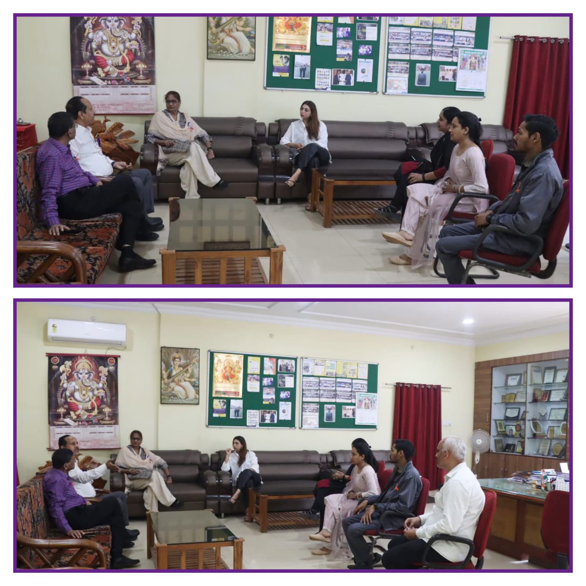 Nss_ssgi's tweet photo. Jai Hind 🇮🇳

On 18th November, 2023, @ashokshrotinss, Deputy Programme Advisor &amp; Regional Director, @NSSRDBhopal and @NeetaBajpai5, State NSS Officer along with Dr. R. P. Agrawal, Programme Coordinator, NSS, @HYVDurgCG visited @sstc_ac_in.

@_NSSIndia 
@YASMinistry 
@NSSRDBhopal https://t.co/t9iygDa0Pz