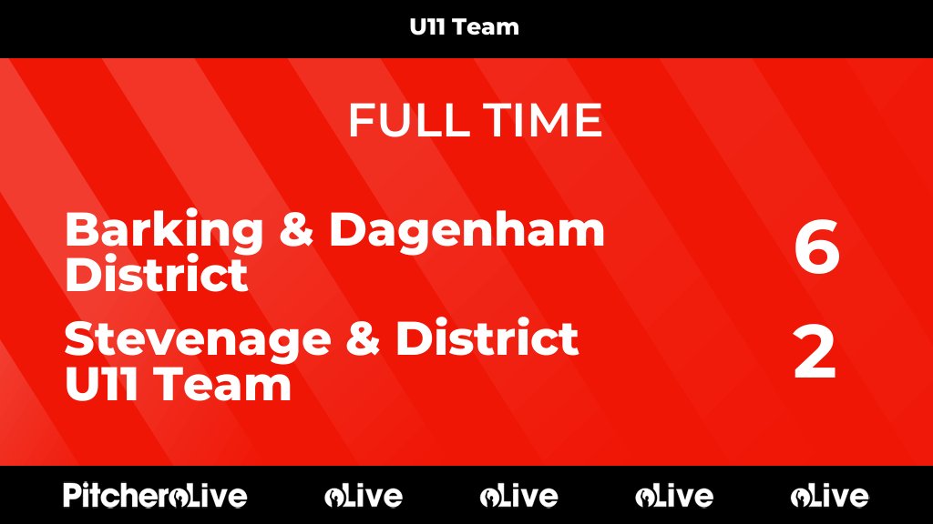 StevenagePS's tweet photo. FULL TIME: Barking & Dagenham District 6 - 2 Stevenage & District U11 Team
#BARSTE #Pitchero
https://t.co/xoiQZkpbuf https://t.co/7U603o95eh